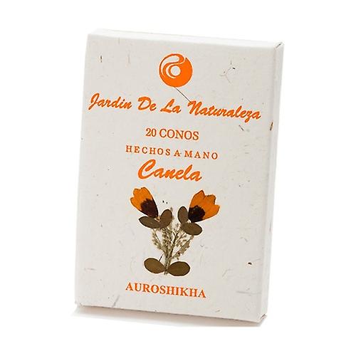 Incense garden nature in cone fragrance cinnamon 20 units