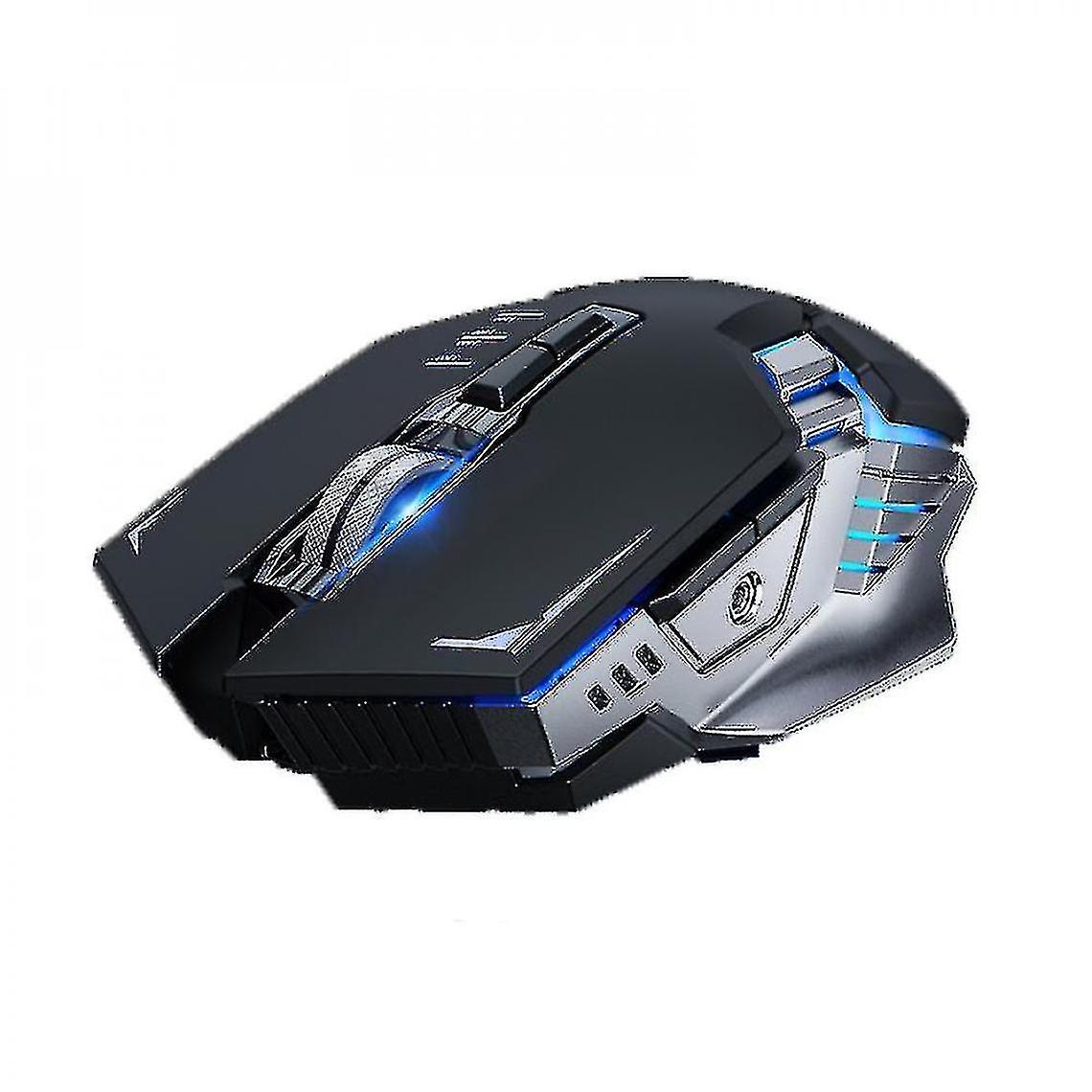 Illuminated Mouse Wireless Rechargeable Gaming Gaming Mouse (black)