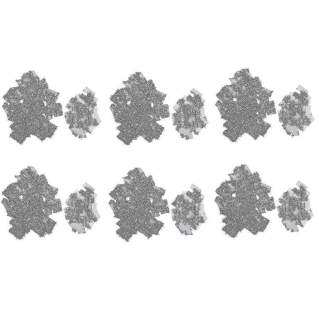 180pcs Shelf Cabinet 90 Degree Plastic Corner Braces Angle Brackets White