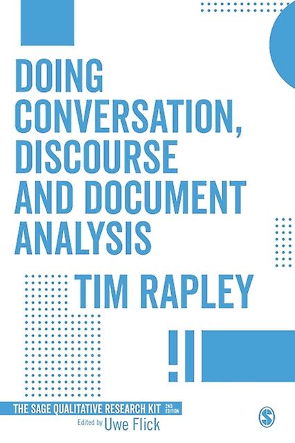 Doing Conversation Discourse And Document Analysis von Tim Rapley Taschenbuch
