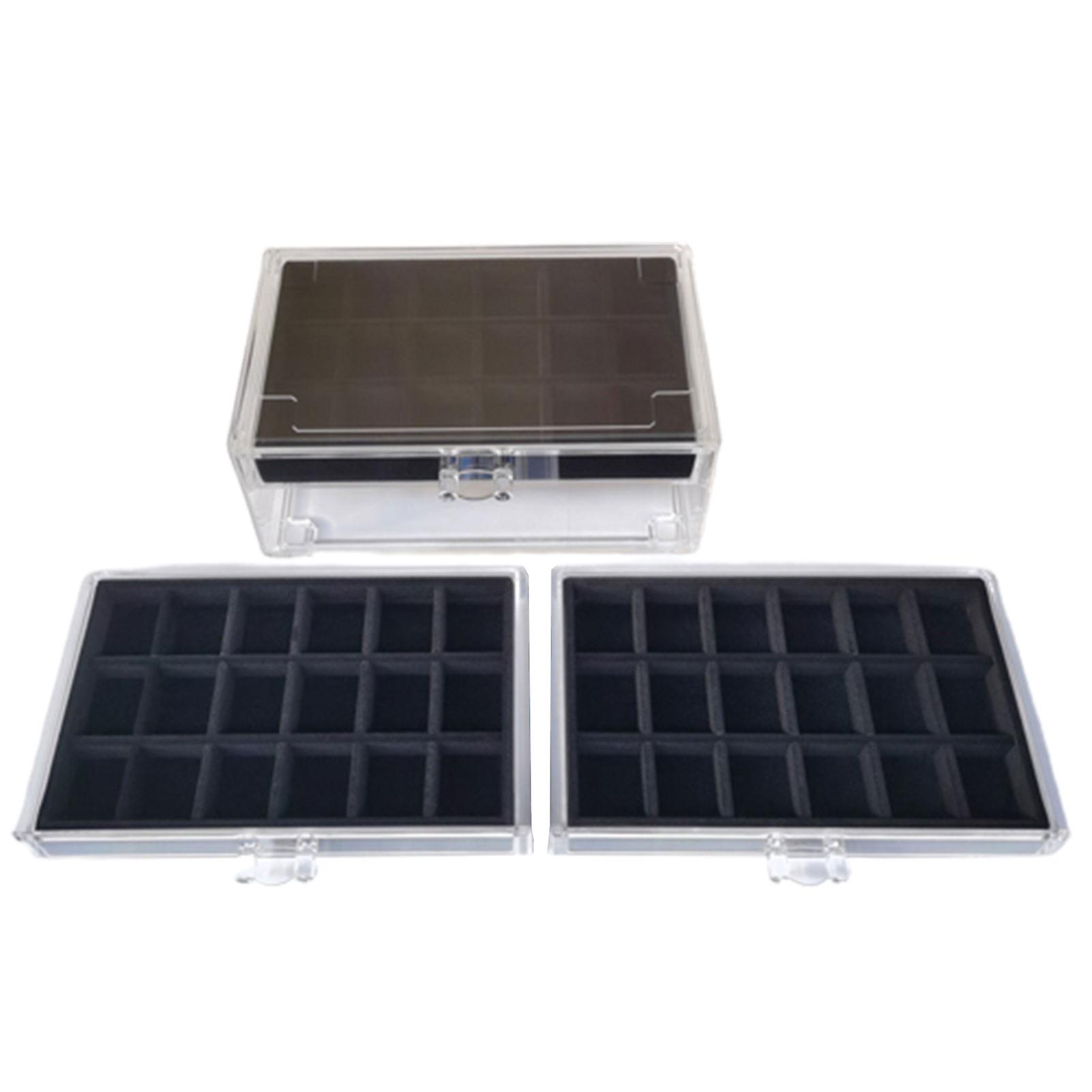 Showcase Display Jewelry Containers Multi Purpose Drawer Organizer