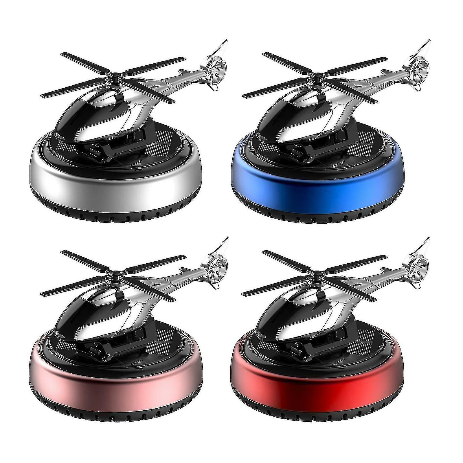 Car Decoration Airplane Solar Powered Air Freshener Aromatherapy Diffuser