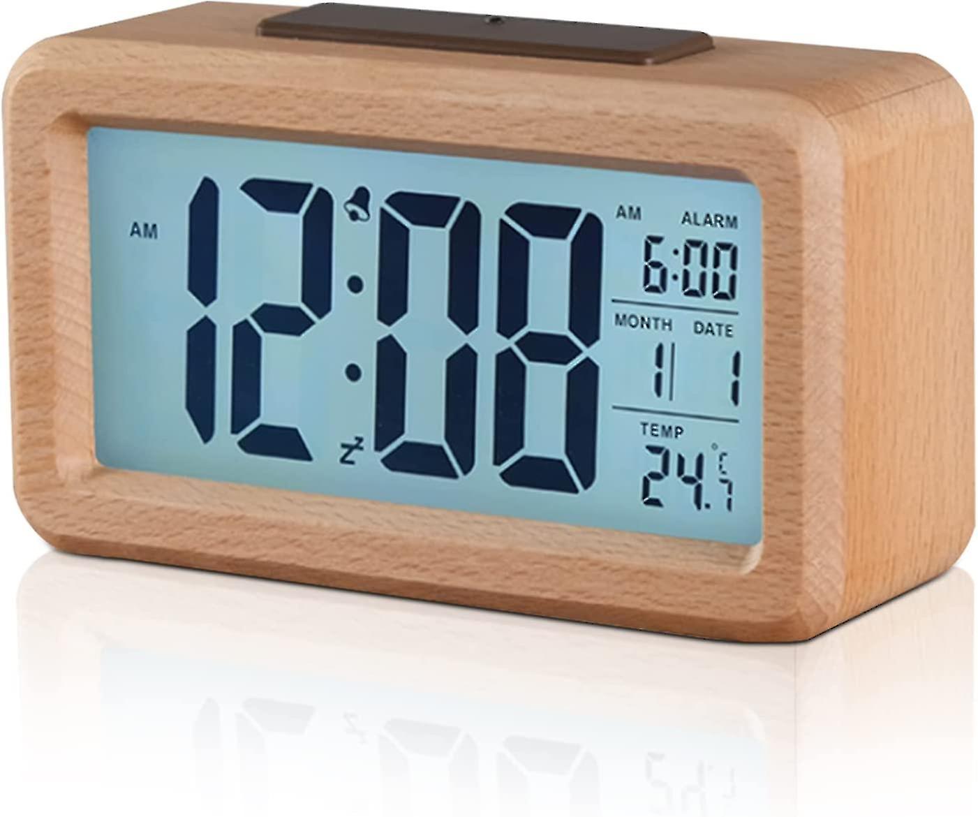 Alarm Clock Digital, Radio Clock Digital Date Display, Temperature