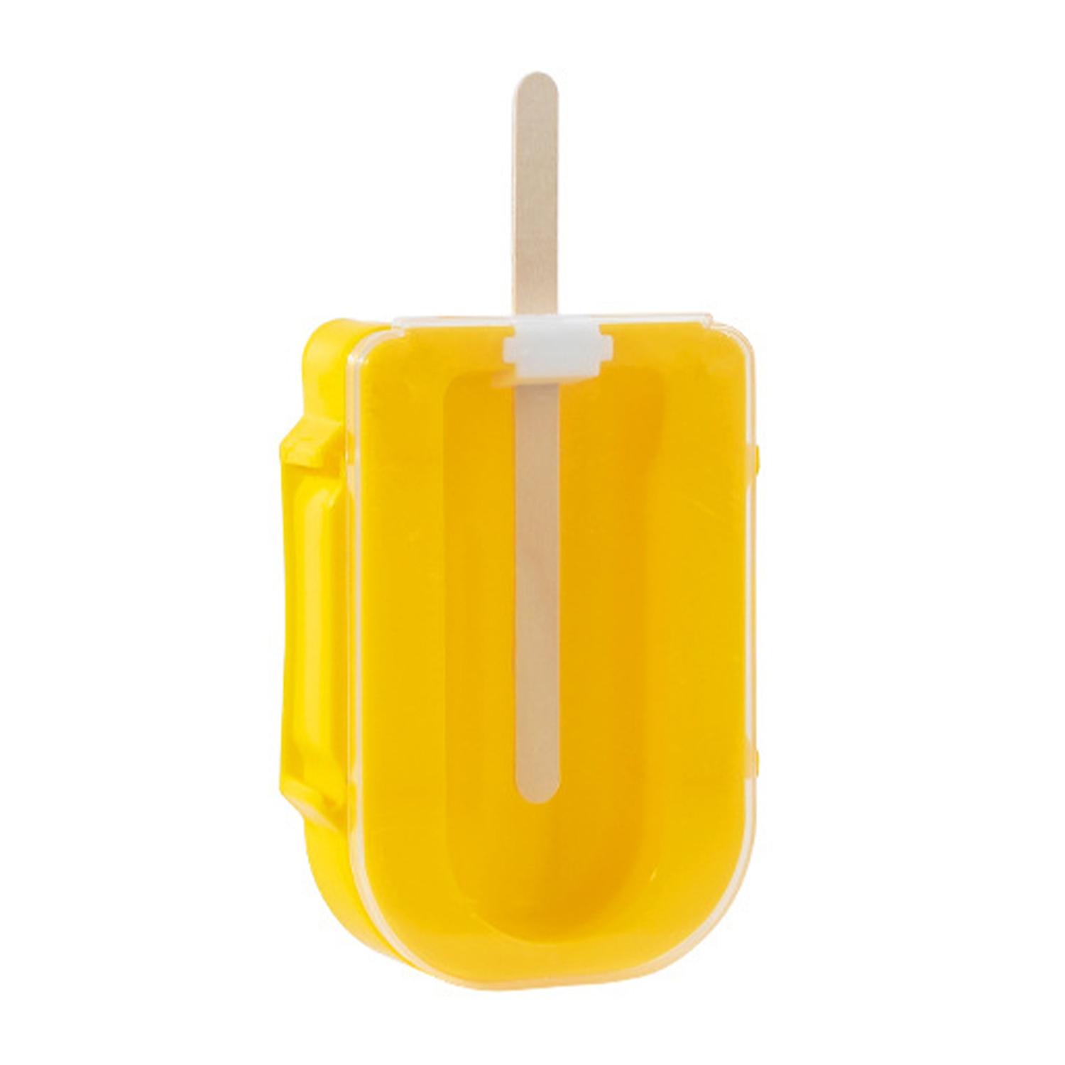 Convenient Popsicle Mold Food Grade PP High Toughness Ice Pop Maker with Lid Party Supplies