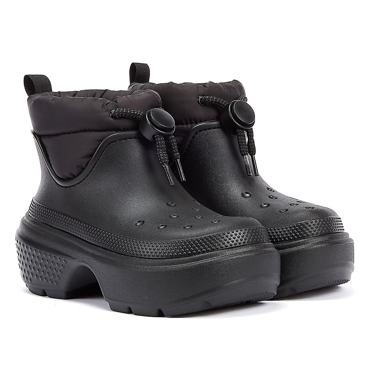 Crocs Stomp Puff Boot Women's Black Boots