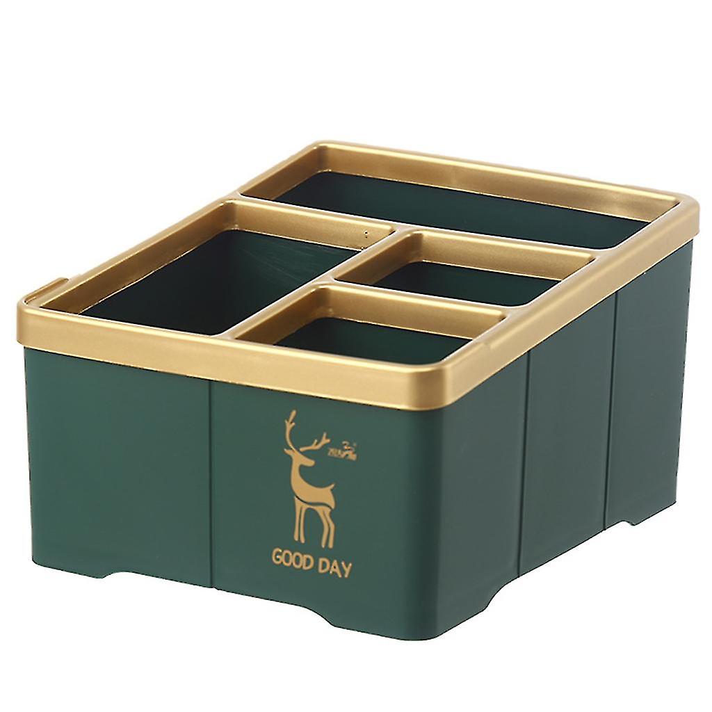 Desktop Storage Holder Remote Control Sundries Storage Box Plastic Container