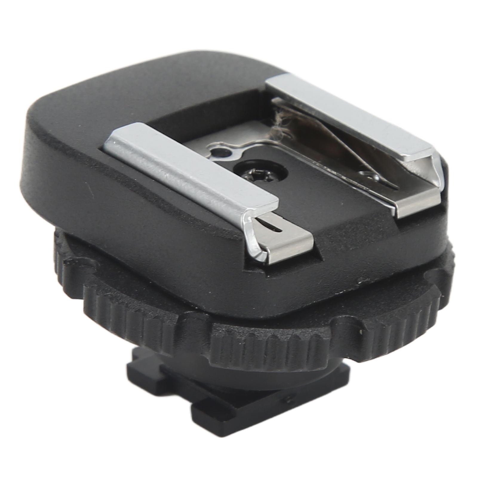 Durable Aluminum Camera Hot Shoe Adapter - Universal Mount for DCR SR82 & More Models