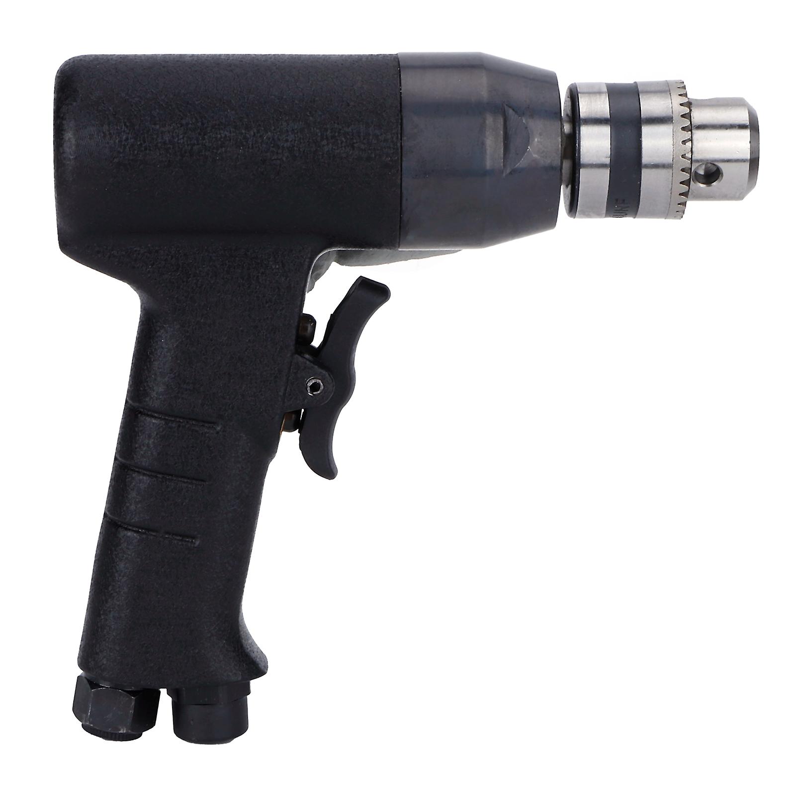 3/8in Gun Type Pneumatic Drill Reversible Air Drill Handheld Drilling Tools Machine