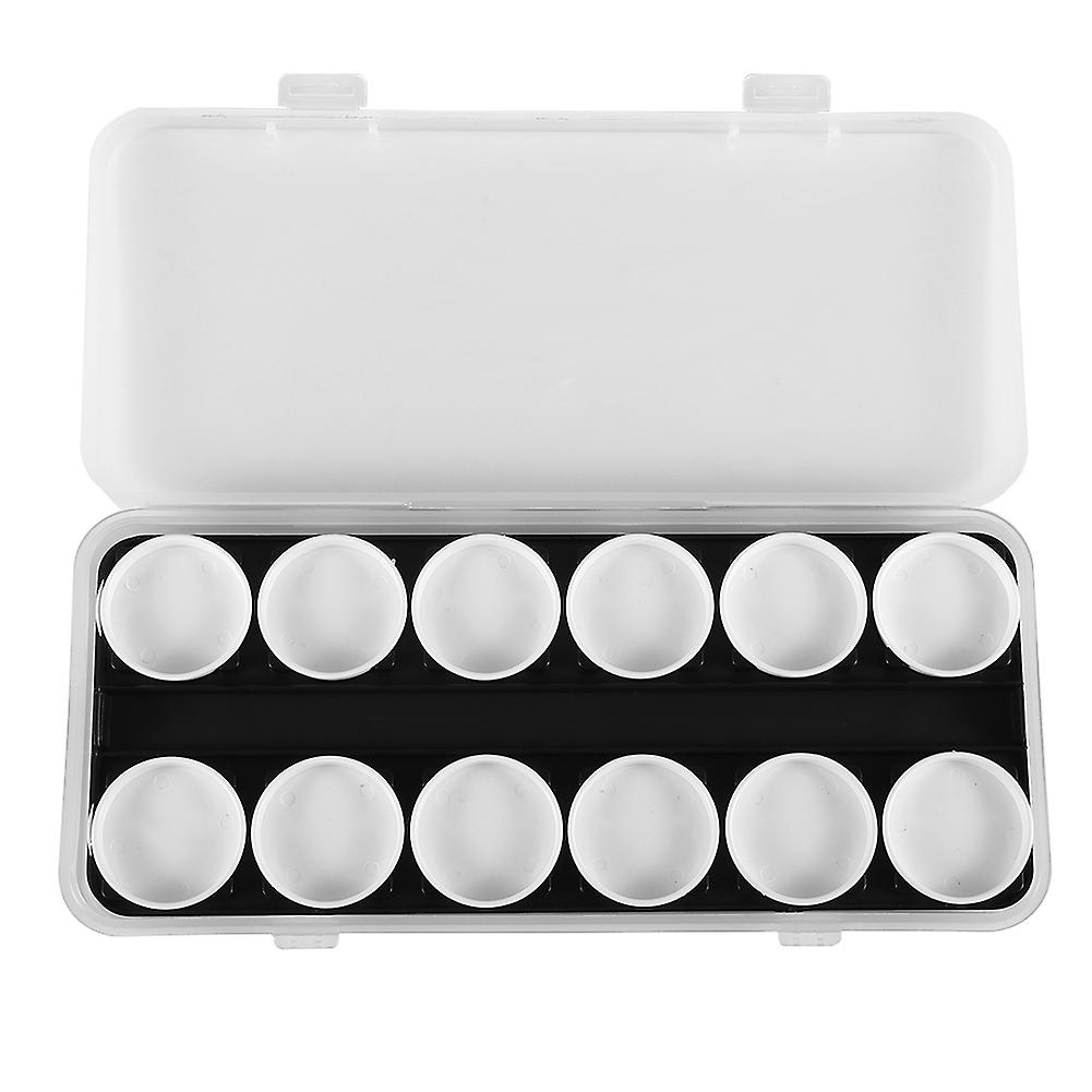 ネイルアートポリッシュ水彩ペイントボウルパレットパニッティングツールアクセサリーボックス付き - ネイルアート用品