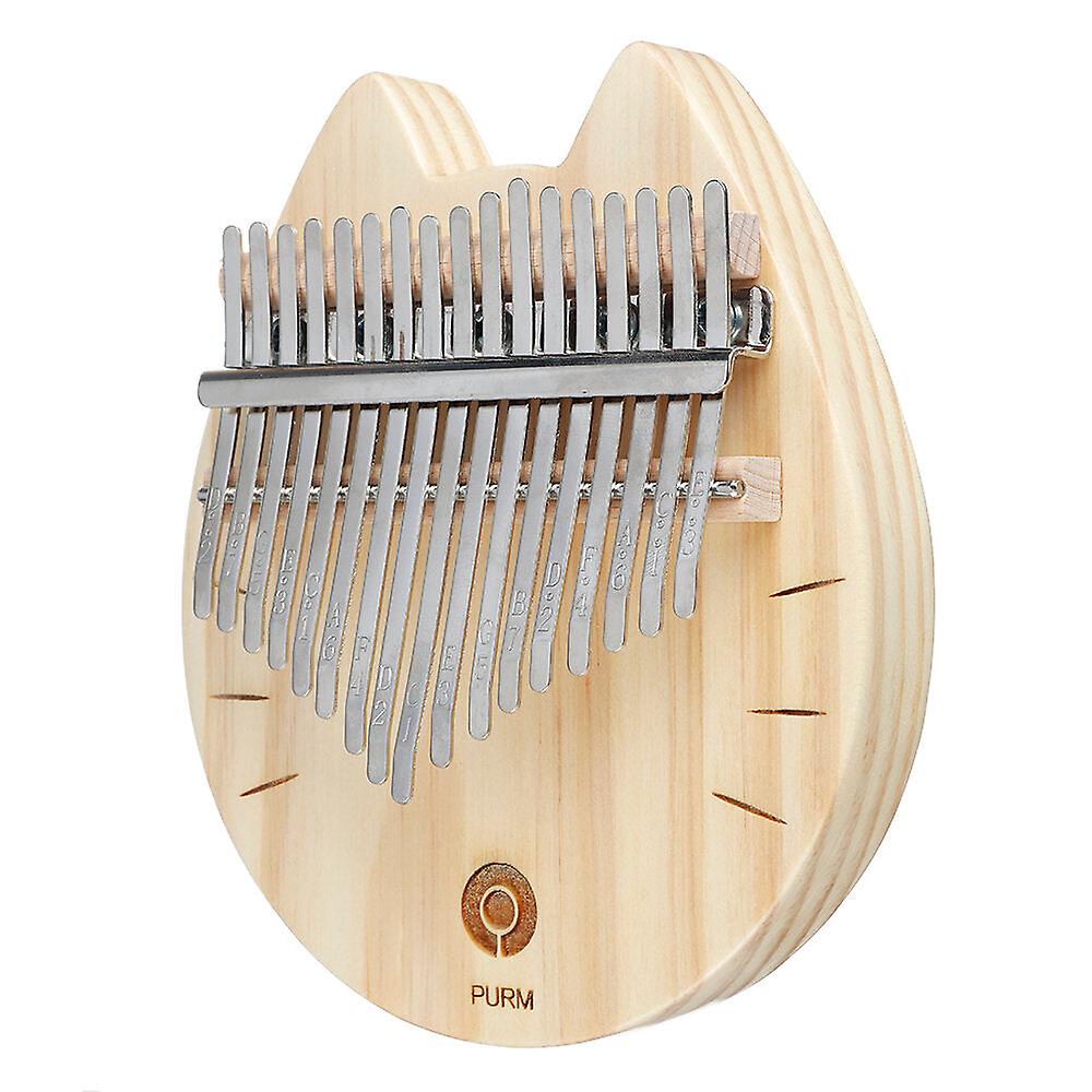 17 Keys Kalimba Crystal Thumb Piano Clear Acrylic Finger Percussion Mbira Keyboard Instrument With Tuner Hammer And Gig Bag