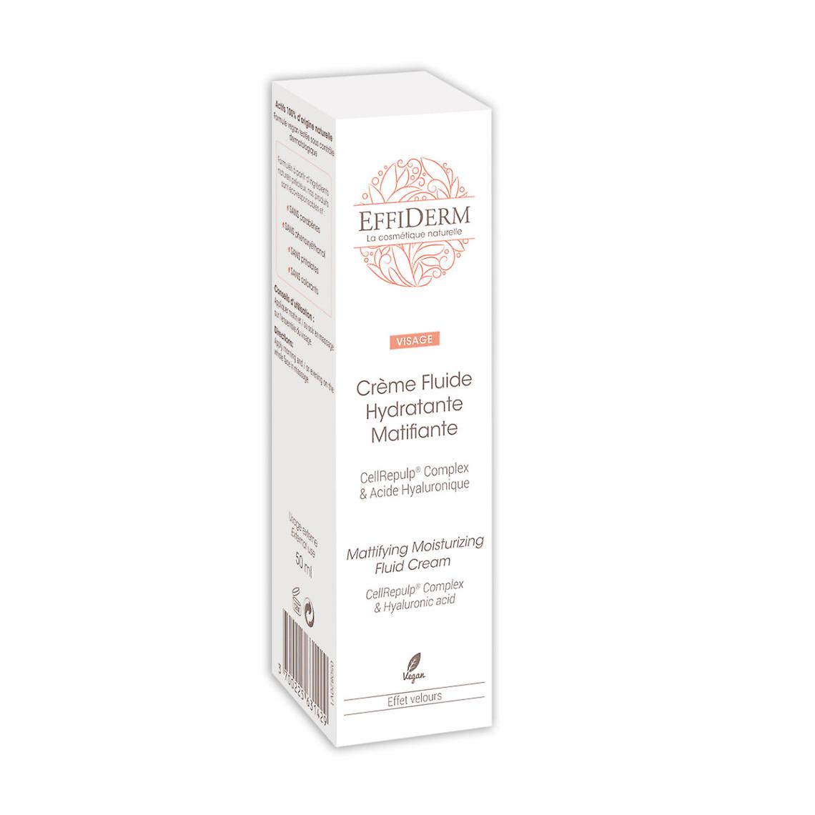 Matterende hydraterende vloeibare crème