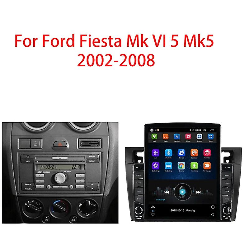 For Ford Fiesta Mk VI 5 Mk5 2002 2003 2004-2008 Tesla Type Android Car Radio Multimedia Video Player