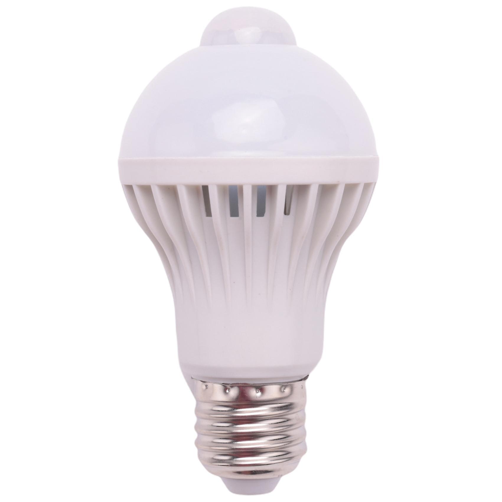 E27 Led Bulb Light Motion Sensor Light Led Pir Motion Sensor Lamp Globe Bulb Light Lamp, 5w