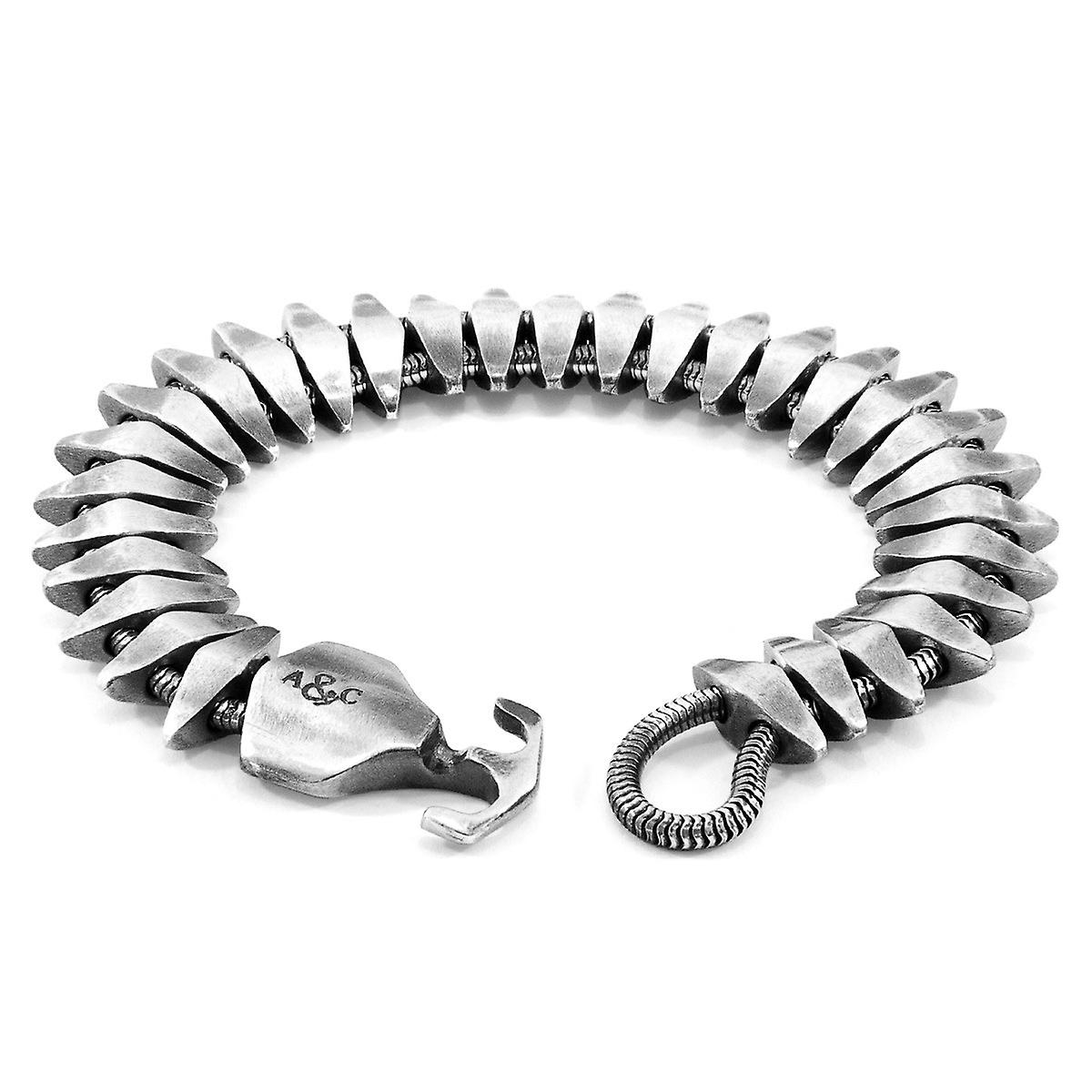 ANCHOR & CREW Delta Anchor Maxi Silver Chain Bracelet