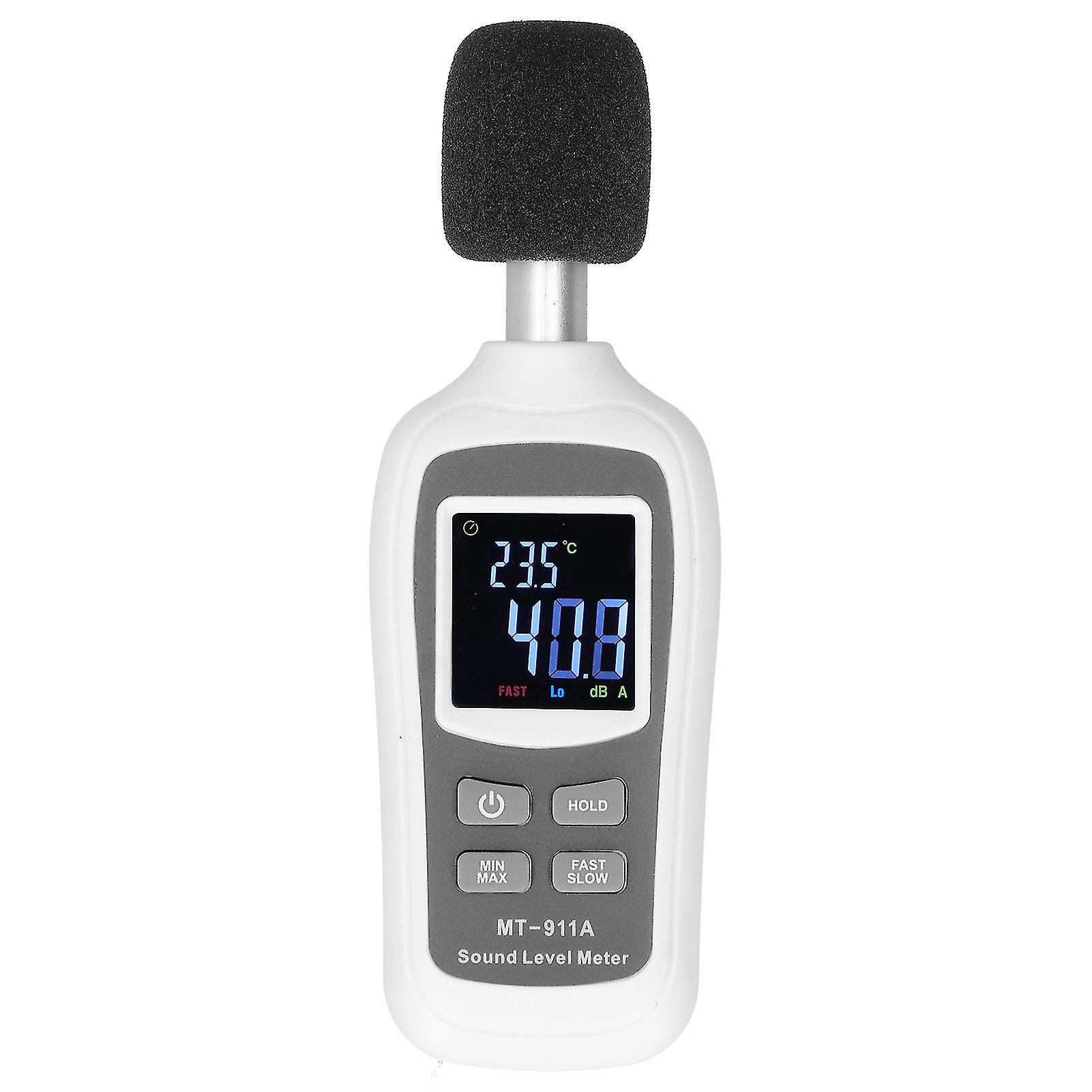 Digital Mini Noise Decibel Tester Measurement Mt-911a Sound Level Meter 35db-135db