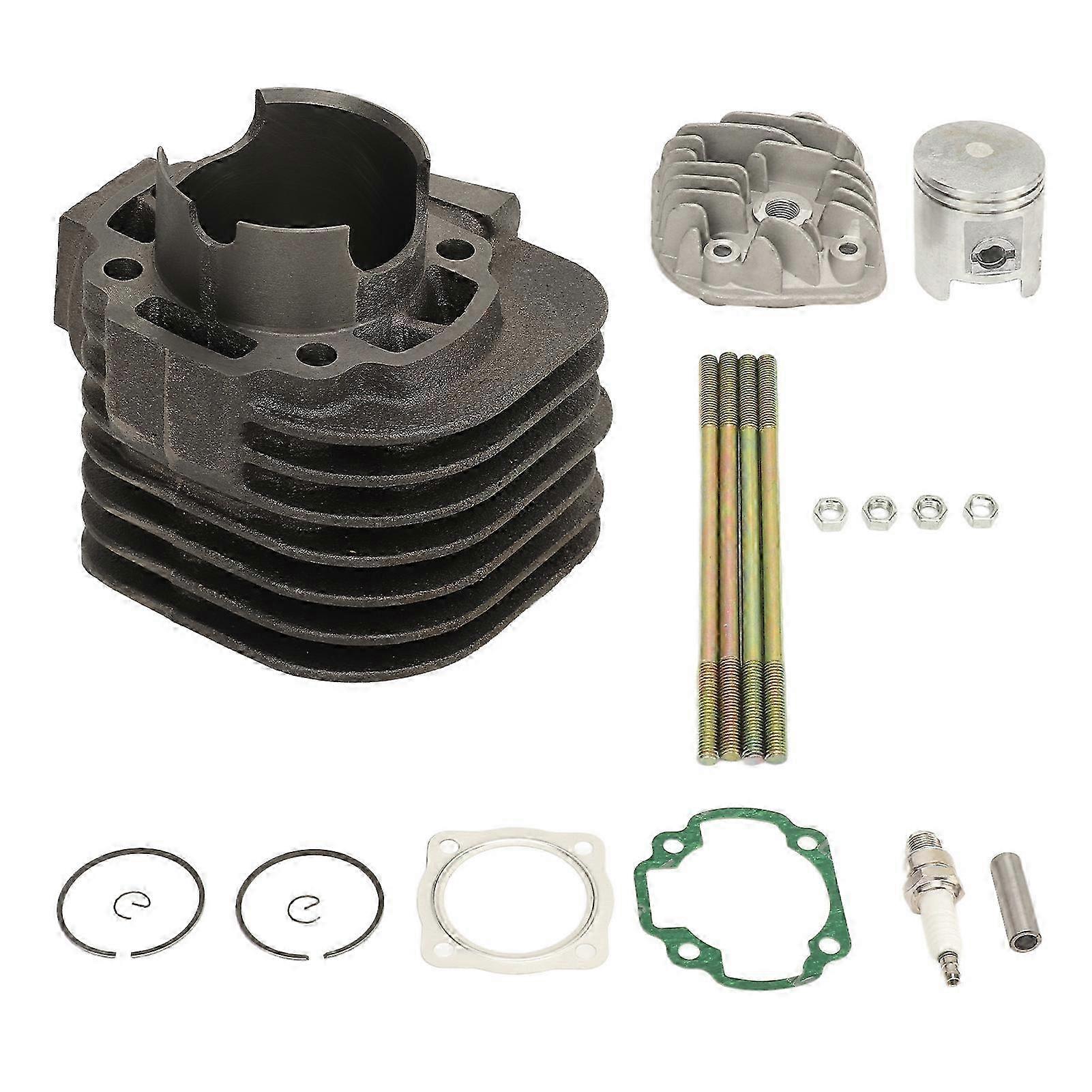Cylinder Piston Gasket Top End Kit A12191117000 52mm Bore Cylinder Ring Set Replacement For Polaris Predator 90 2003 to 2006