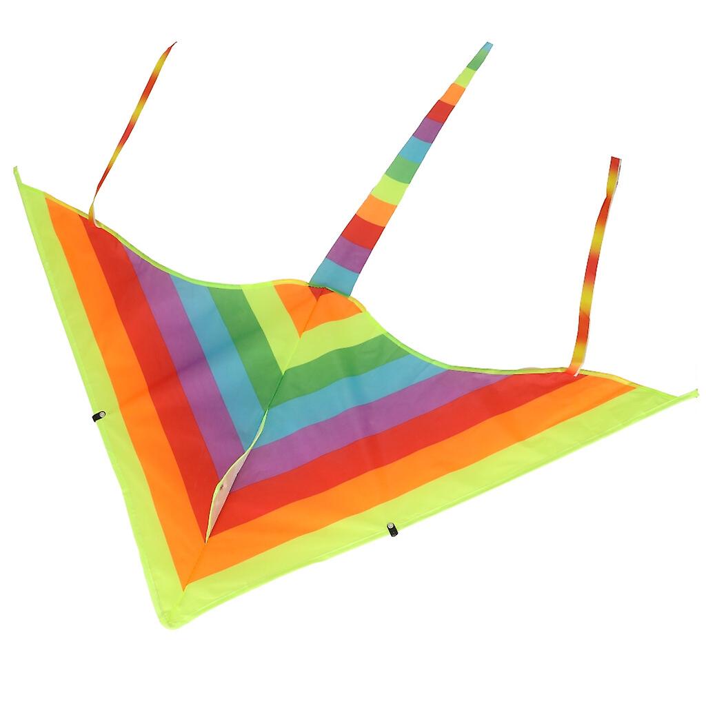 Children's large triangular rainbow dragon