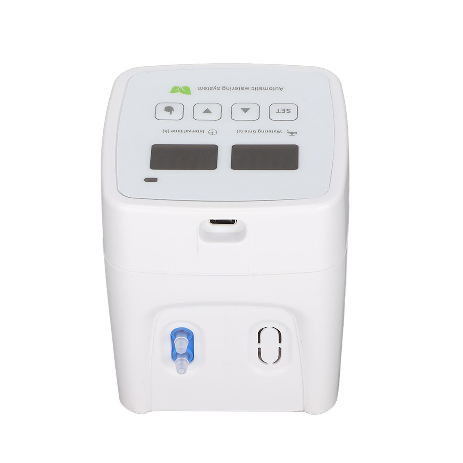 Houseplants Automatic Watering System 2.5m Head Automated Self Watering Timer Device for Garden Flower Beds Patios
