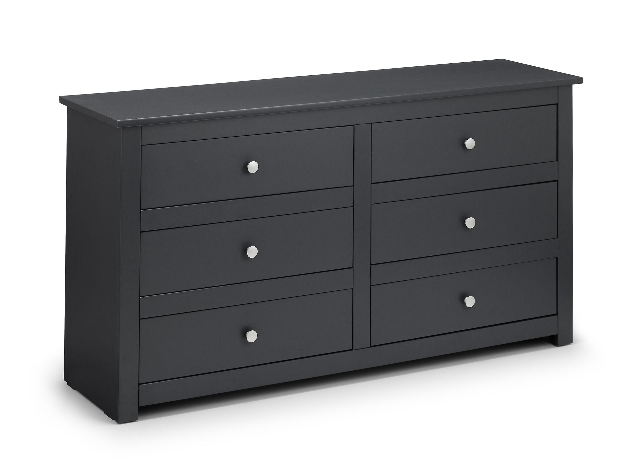 Gerard 6 Drawer Chest - Anthracite
