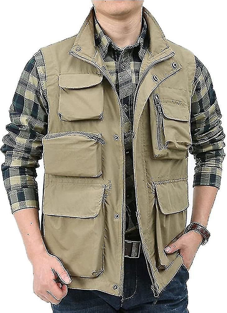 الرجال ملابس خارجية سترات عارضة في الهواء الطلق سفاري جي سترة السفر الصورة سترة وآخرون