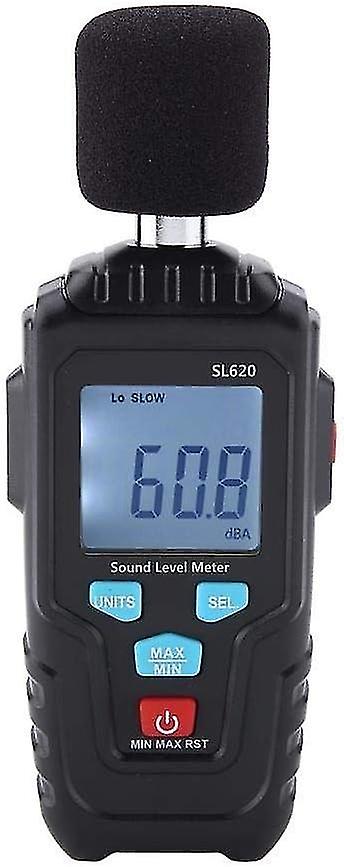 Digital Sound Level MeterNoise Tester Sound Meter Decibel Meter Sound Measurement Tool with Memory D