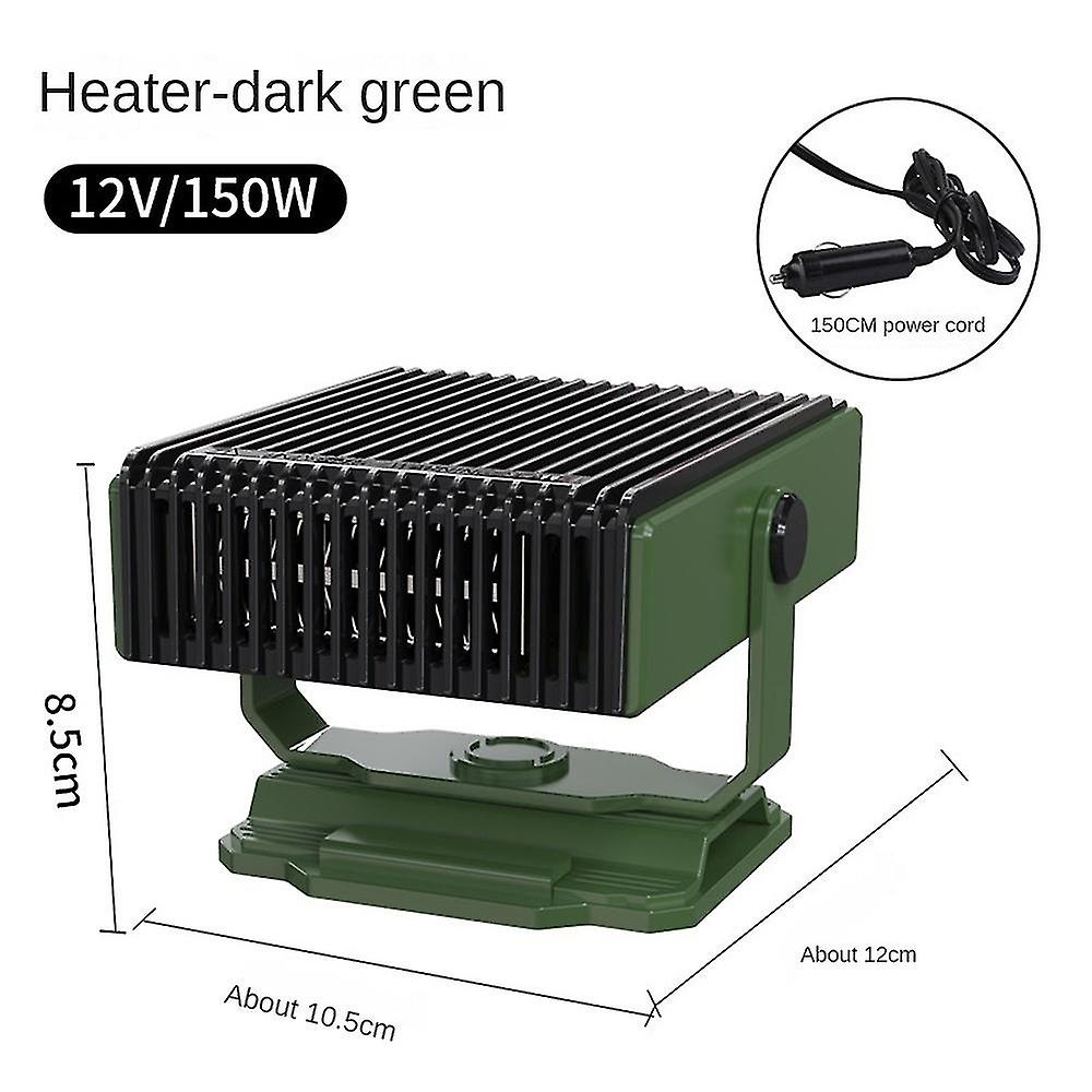 150w 12v heater fan heater windshield defroster defogger for truck car portable