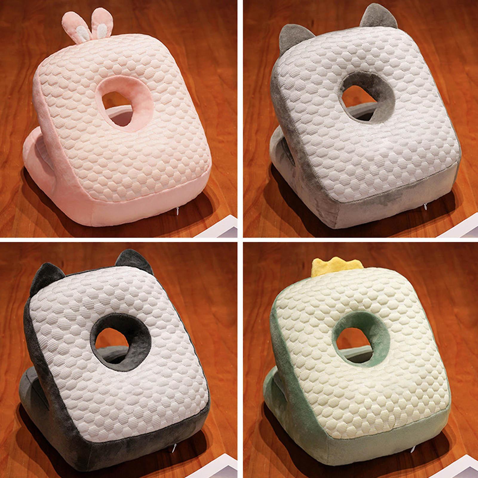 Pink Bunny Nap Face Pillow Morbido Traspirante Easy-Clean per Ufficio