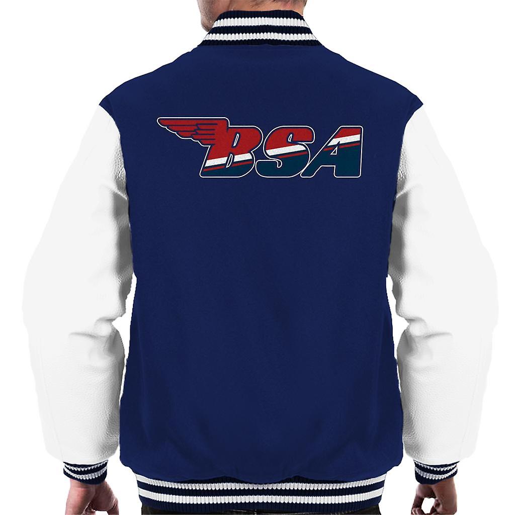 BSA Union Jack Logo Men's Varsity Jacket
