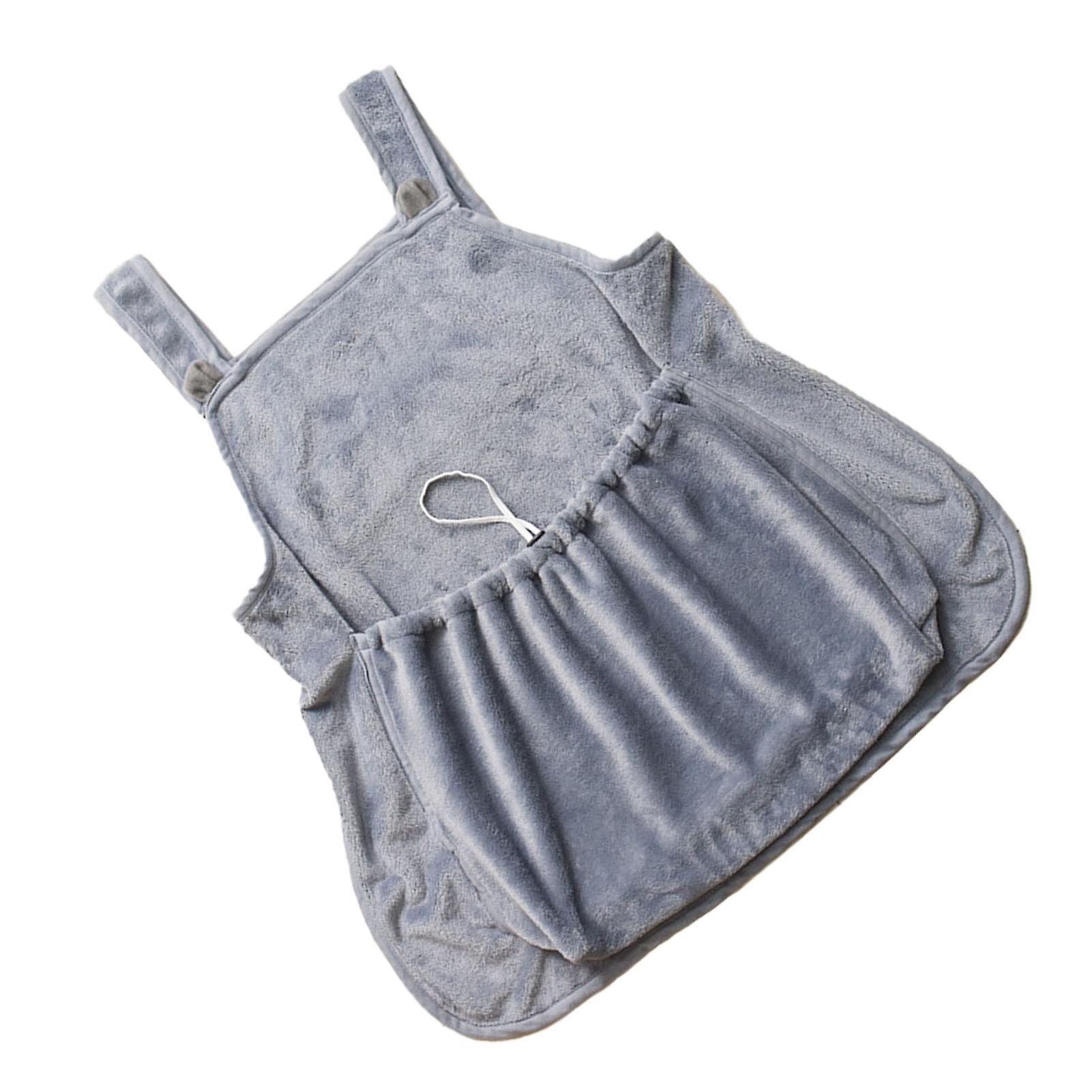Cat Carrier Apron with Sleeping Pocket Large Space Drawstring Opening Pet Cat Holder Carrier Apron with Adjustable Waist Strap 