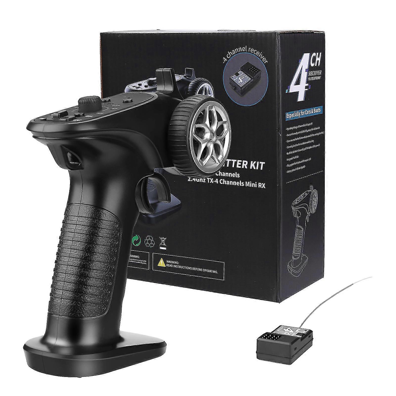 Ga-4h-tx Remote Control Fast Response Waterproof Receiver Radio Transmitter Remote Controller With Receiver For Rc Car Boat