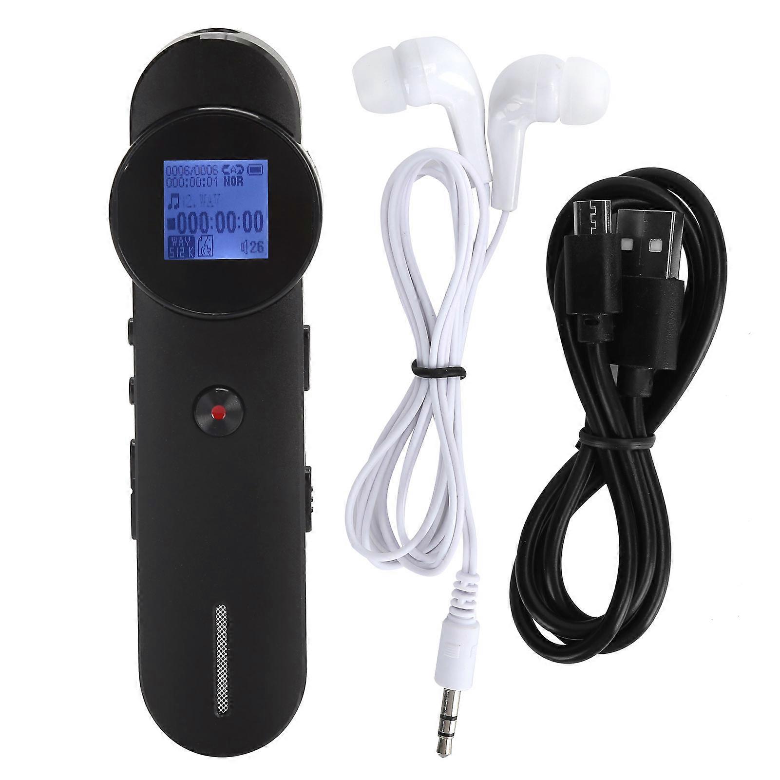 Digital Recorder Voiceactivated Recorder With Playback For Lectures Meetings Interviews(16gb )