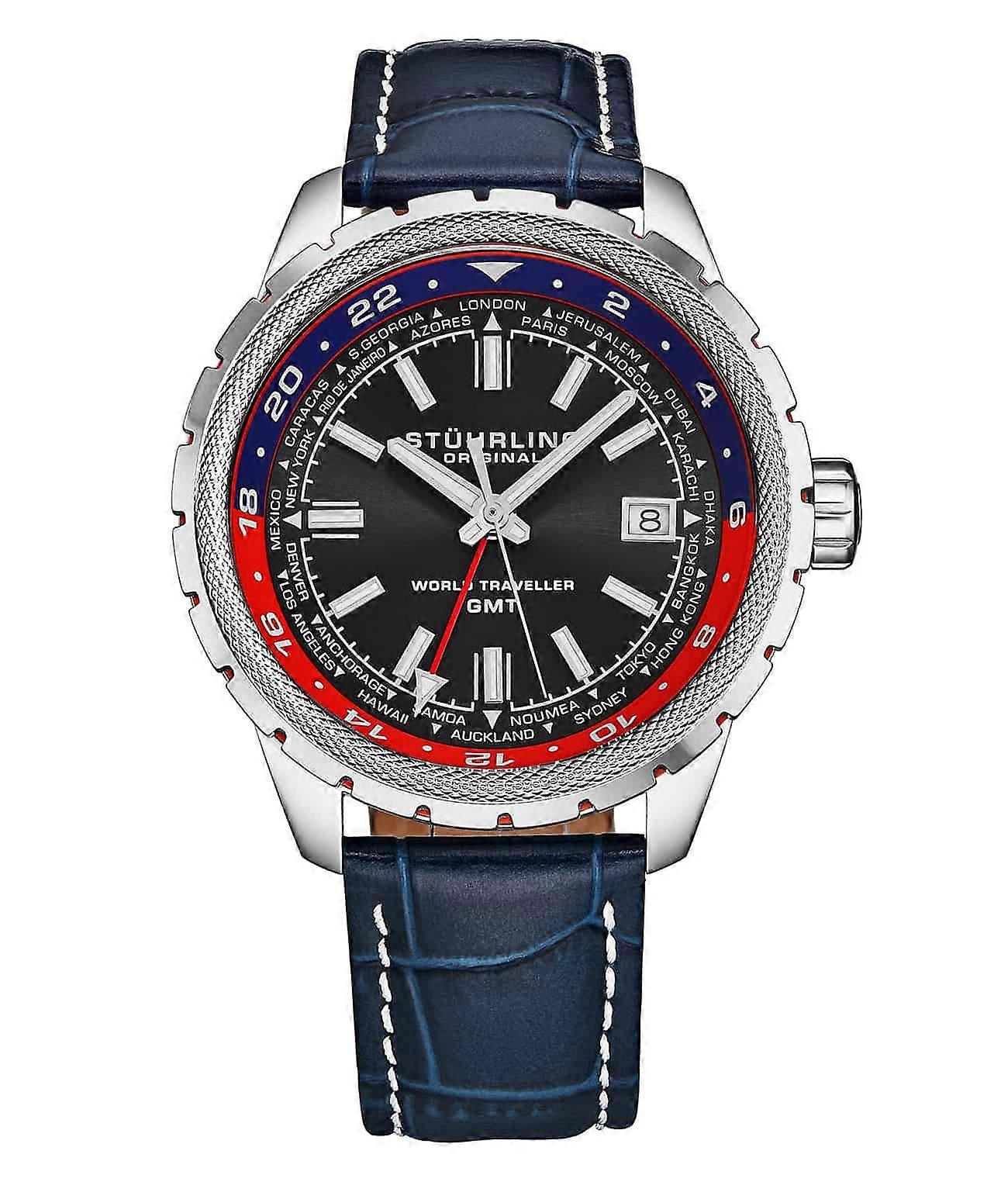 Global Voyager 1014 Gmt 42mm World Timer Watch