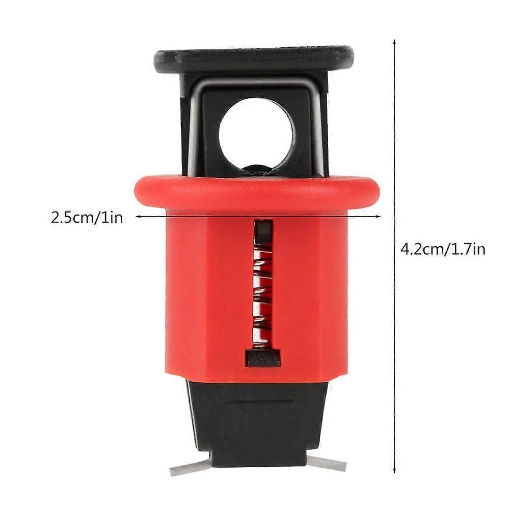 mini circuit breaker lockout air switch miniature nylon circuit breaker lockout for power isolation