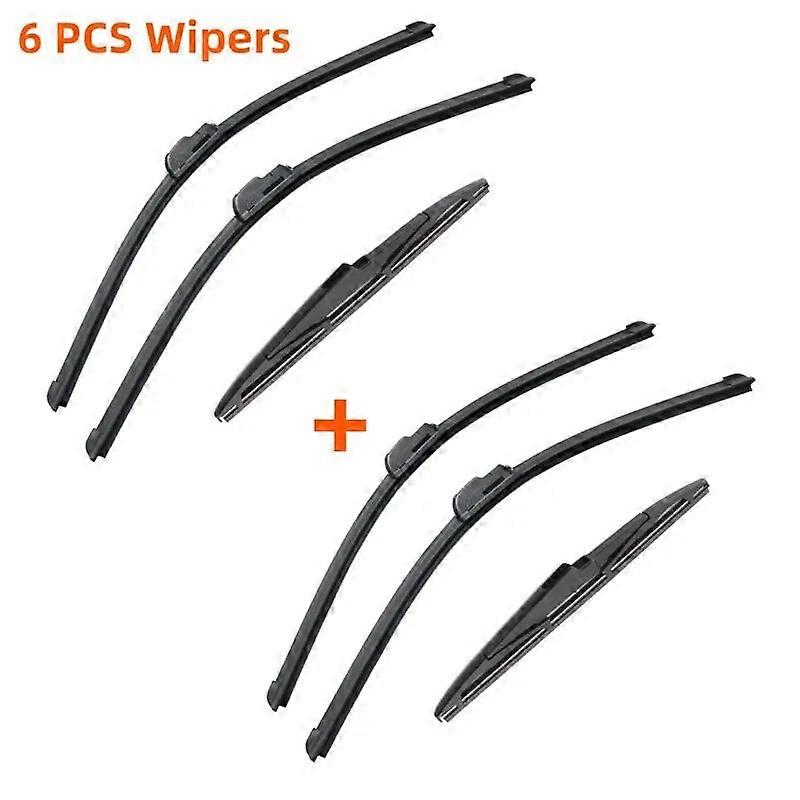 שמשה קדמית לרכב קדמי מגב אחורי להב אביזרי גומי ליונדאי I10 Mk2 22" 16" 11" 2013 - 2015 2016 2017 2018