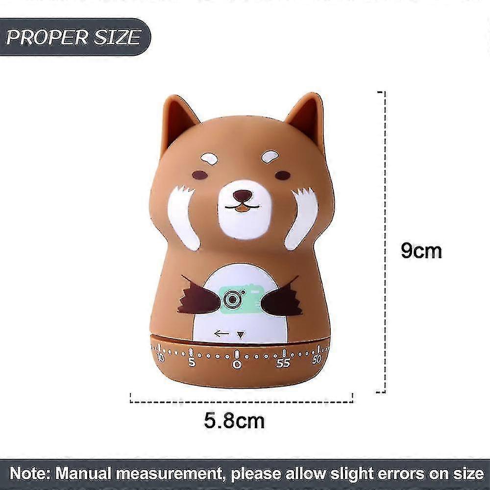 Søt kjøkkentimer, mekanisk timer for barn, 60 minutters eggtimer