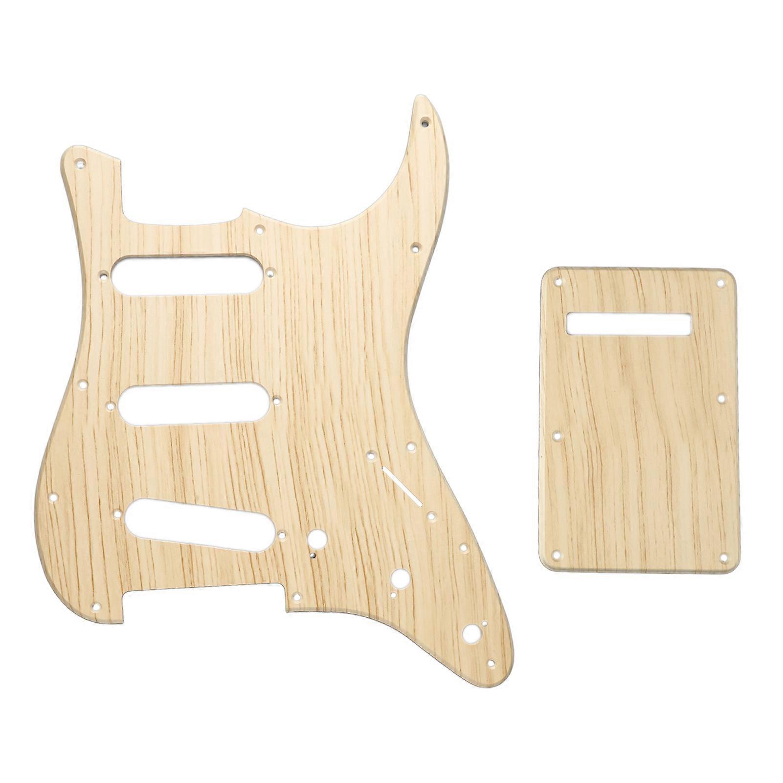 Elgitarr plektrumskydd med bakre täckplåt Elgitarr plektrumskyddsplatta Byte