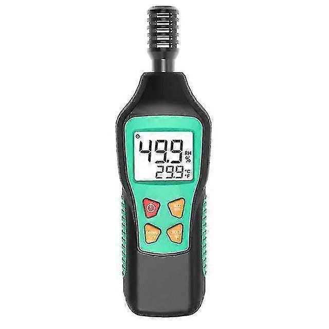 El tipi dijital termometre higrometre lcd ekran sıcaklığı nem ölçer