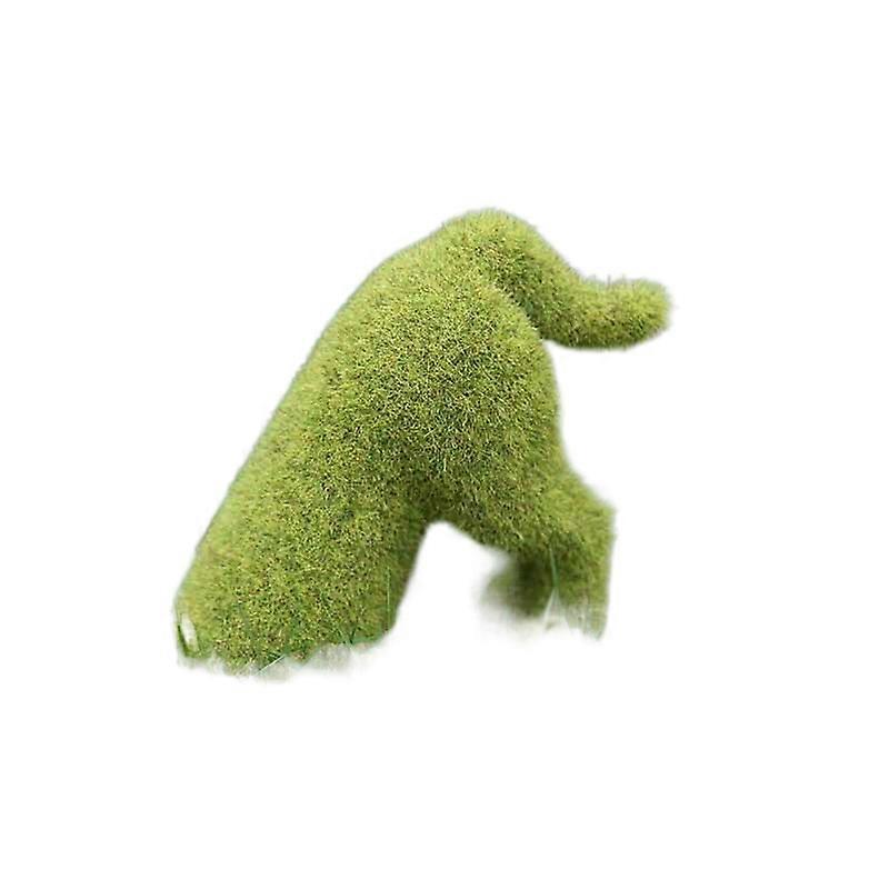 Outdoor Courtyard Grass Green Simulation Flocking Ornaments