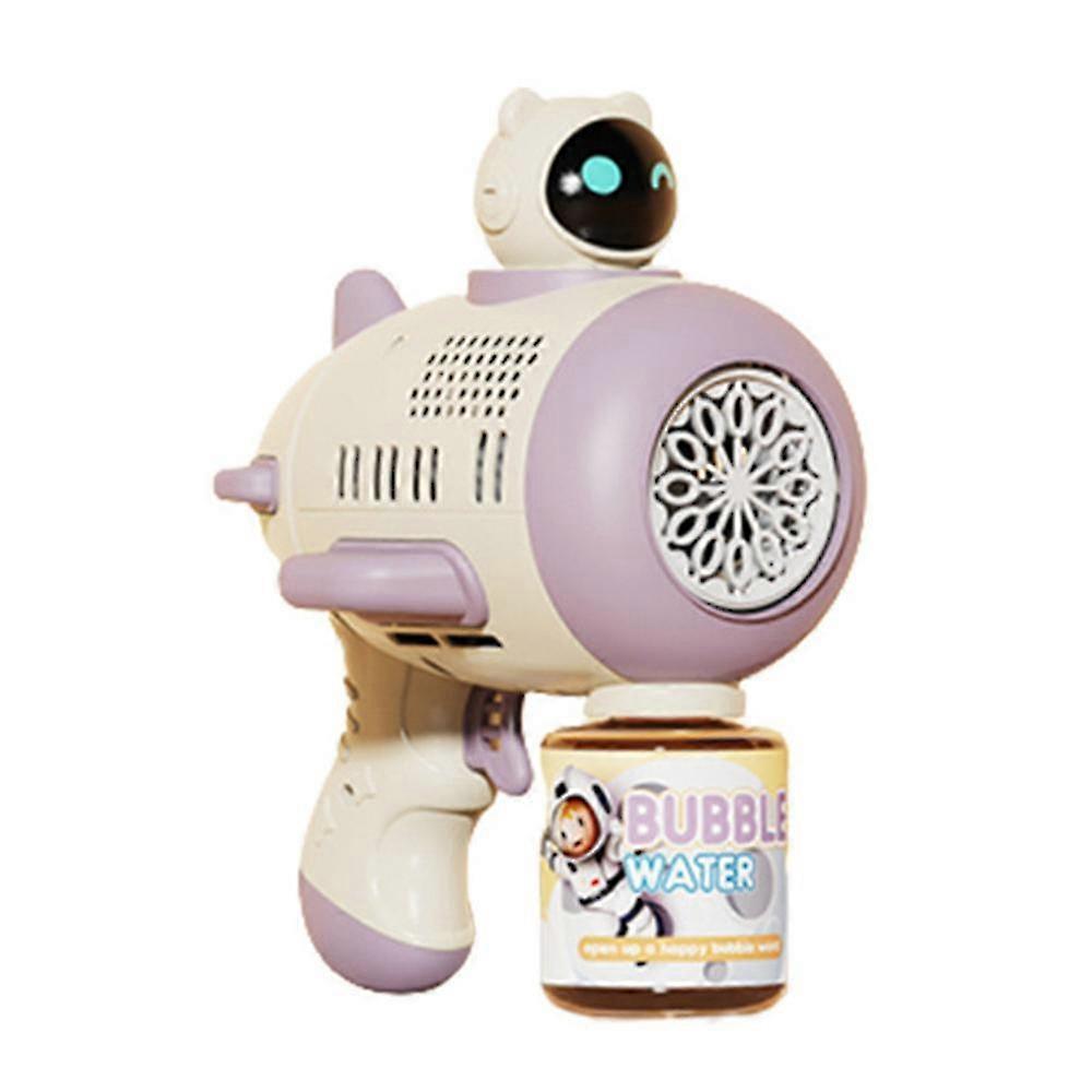 Bubble Gun with Bubble Solution, Bubble Maker, Hair Dryer, Bubble Machine Gun Blaster for Kids, Bubble Toys for Outdoor Activities, Ideal Gift