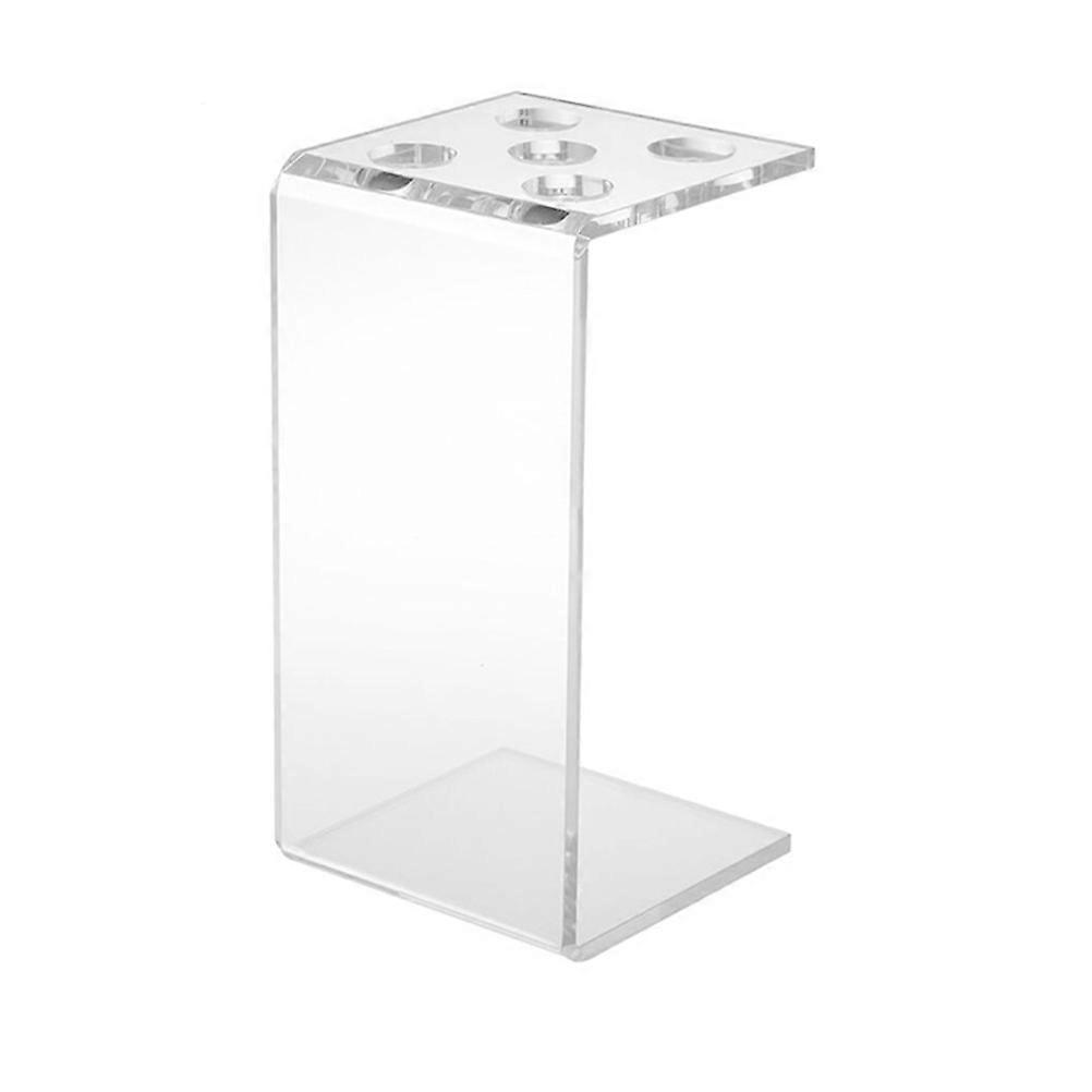 1PC Hair Scissors Storage Rack Transparent Stand Hairdressing Scissors Shelf Comb Scissors Holder