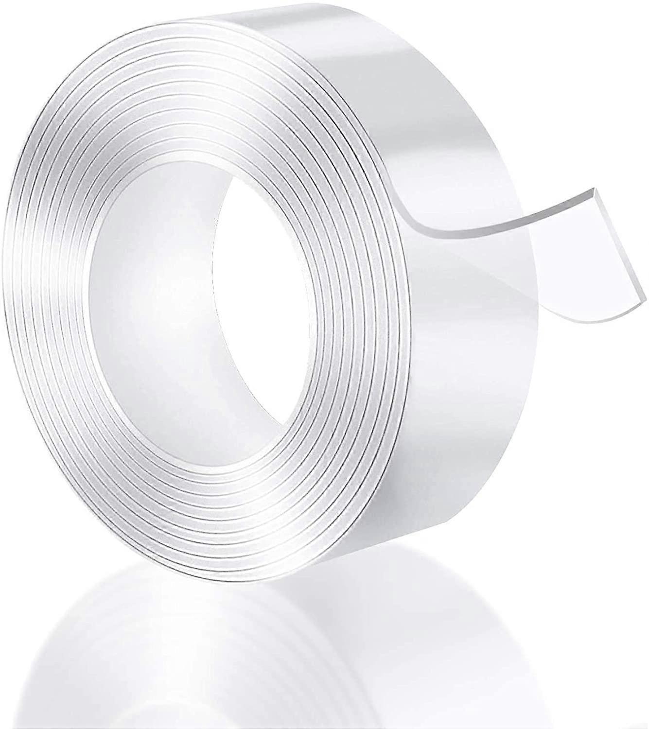 Double-Sided Adhesive Tape Extra Strong, 10M Nano Tape Traceless Washable Adhesive Tape, Reusable Adhesive Tapes, Transparent Adhesive Tape Waterproof