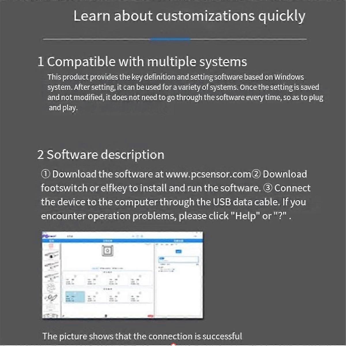 Bluetooth Wireless Page Turner Rechargeable Customize Foot Switch Pedal for Phone Electronic Music Scores E-Books White