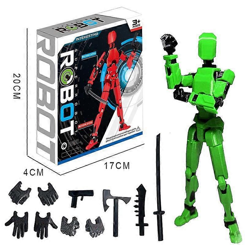 Boxed Action Figure Action Figure Printed Movable 13 Articulated Robot Dummy Action Figures Valentines Gifts For Him