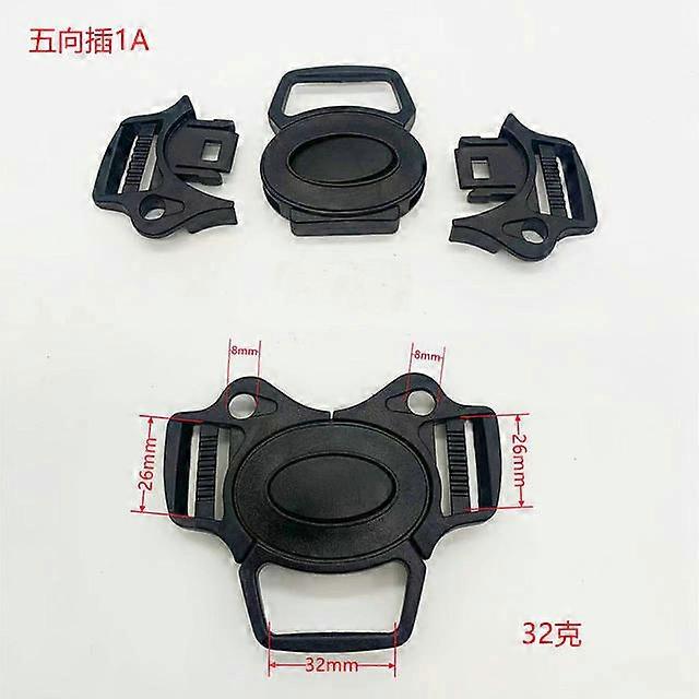 Baby pram stroller replacement buckle 5 point buckle plastic 5 way side by side stroller accessory toddler stroller