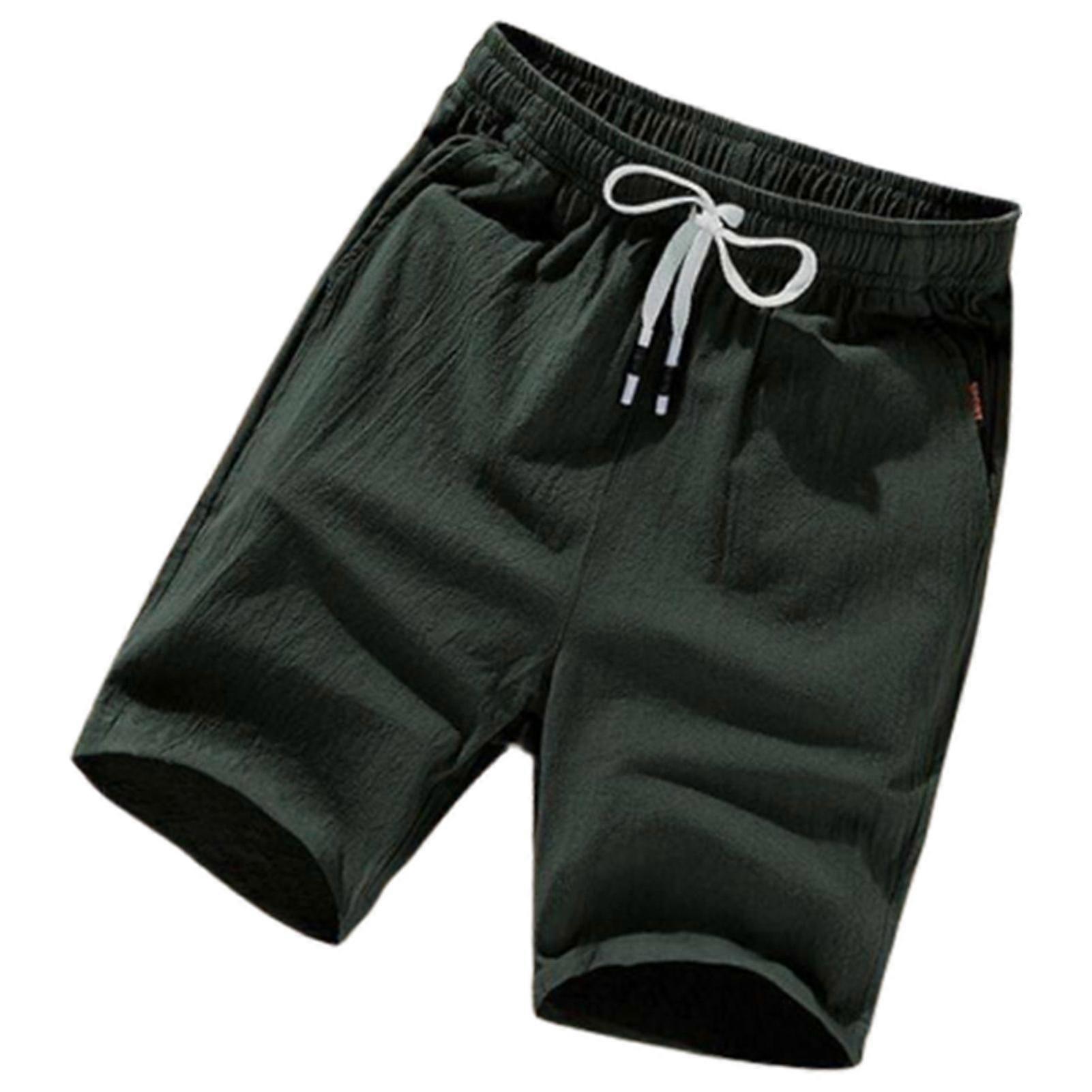 Neat Stitches No Threads Men\'s Shorts Wide-brimmed Belt Design Men\'s Shorts For Exercise Running Bodybuilding