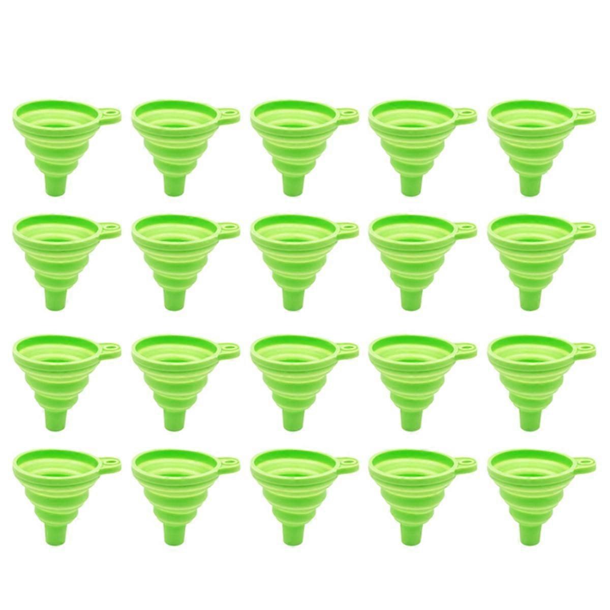 Multifunctional Portable Mini Funnel, Retractable Silicone Folding Funnel for Kitchen,Kitchen Tools