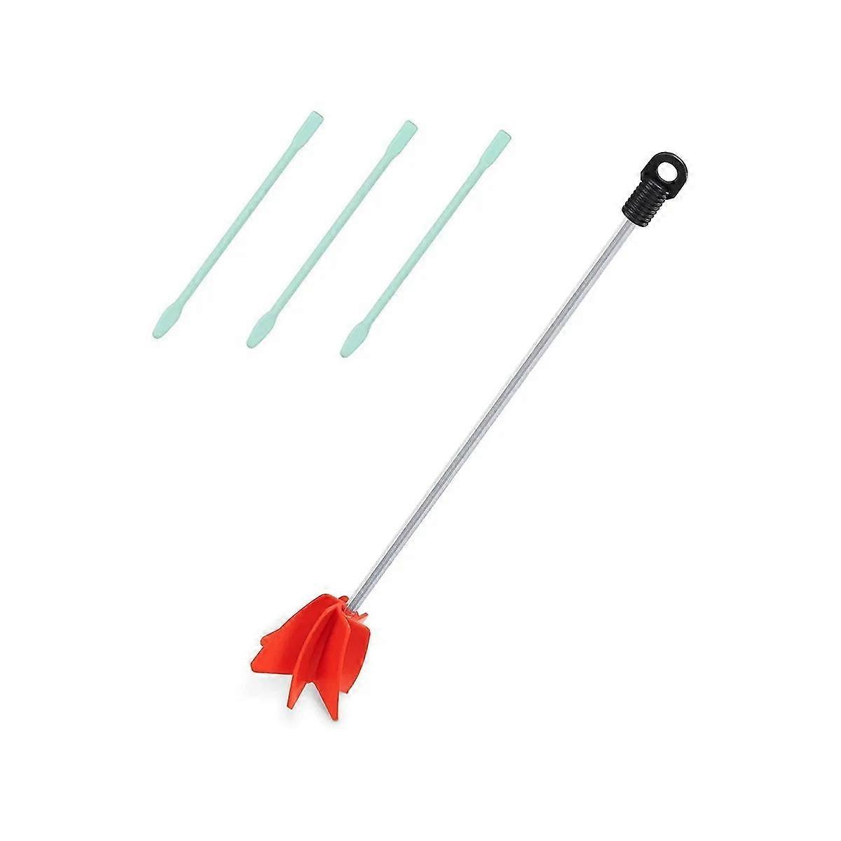Epoxy Mixer for Drill-5 Gallon Paint and Epoxy Resin Mixing Attachment-118inch Stirrer Paddle for Drills-3 Stir Sticks