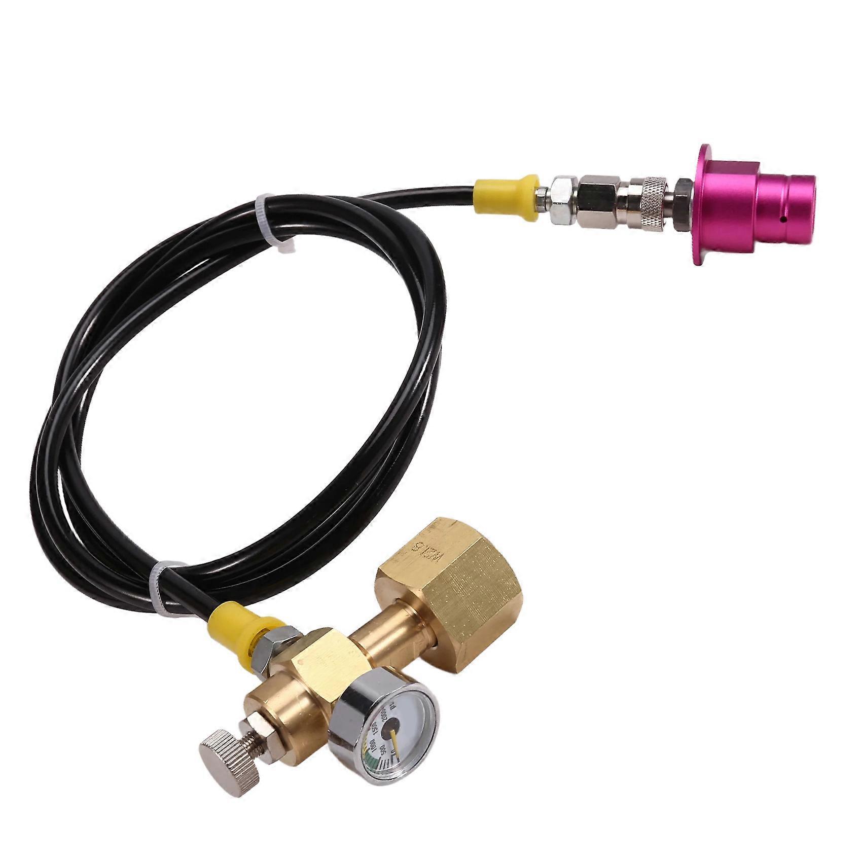 Soda Line to External CO2 Tank Carbon Dioxide Bottle for Terra DUO Art Quick Connect Maker W21.8-14