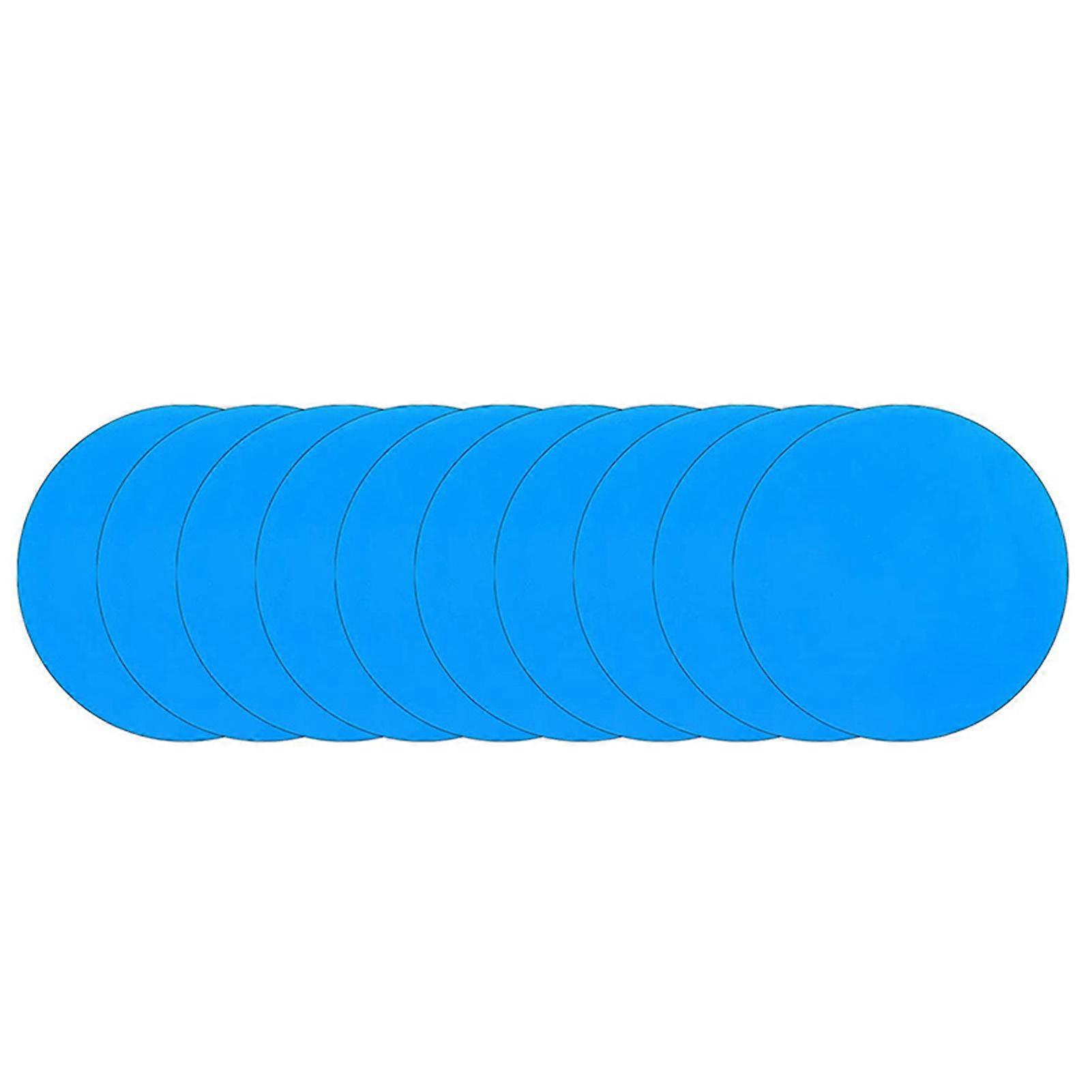 10/20pcs Round Self-Adhesive PVC Repair Patches Vinyl Pool Liner Patch Boat Repair Vinyl Rubber for Inflatable Boat Raft