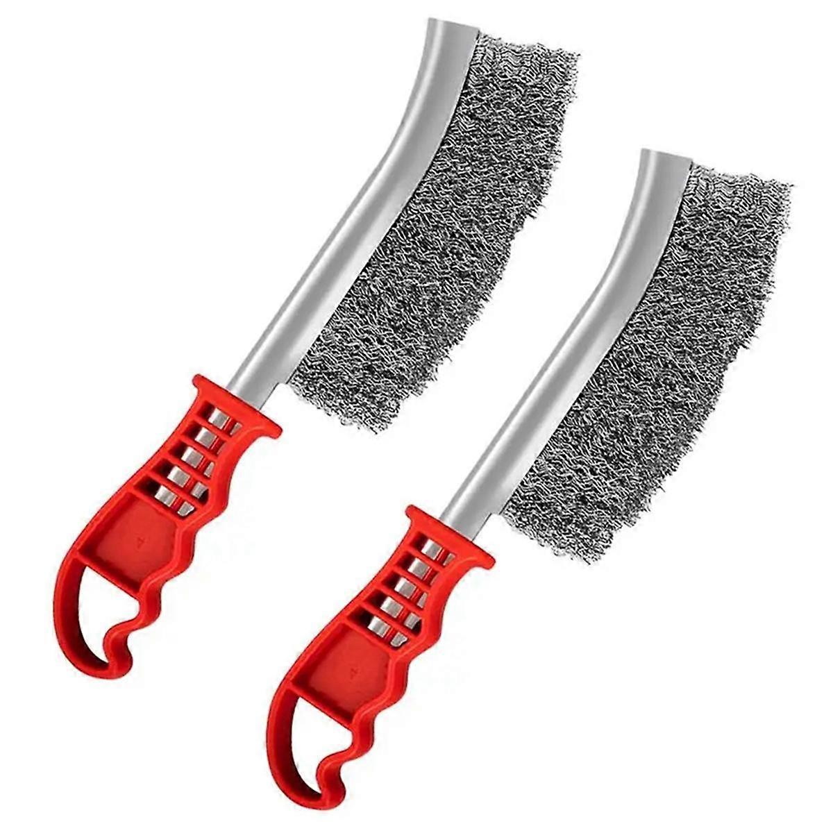 Stainless Steel Wire Brush, Metal Rust Removal, Decontamination and Polishing Multi-Functional Brus